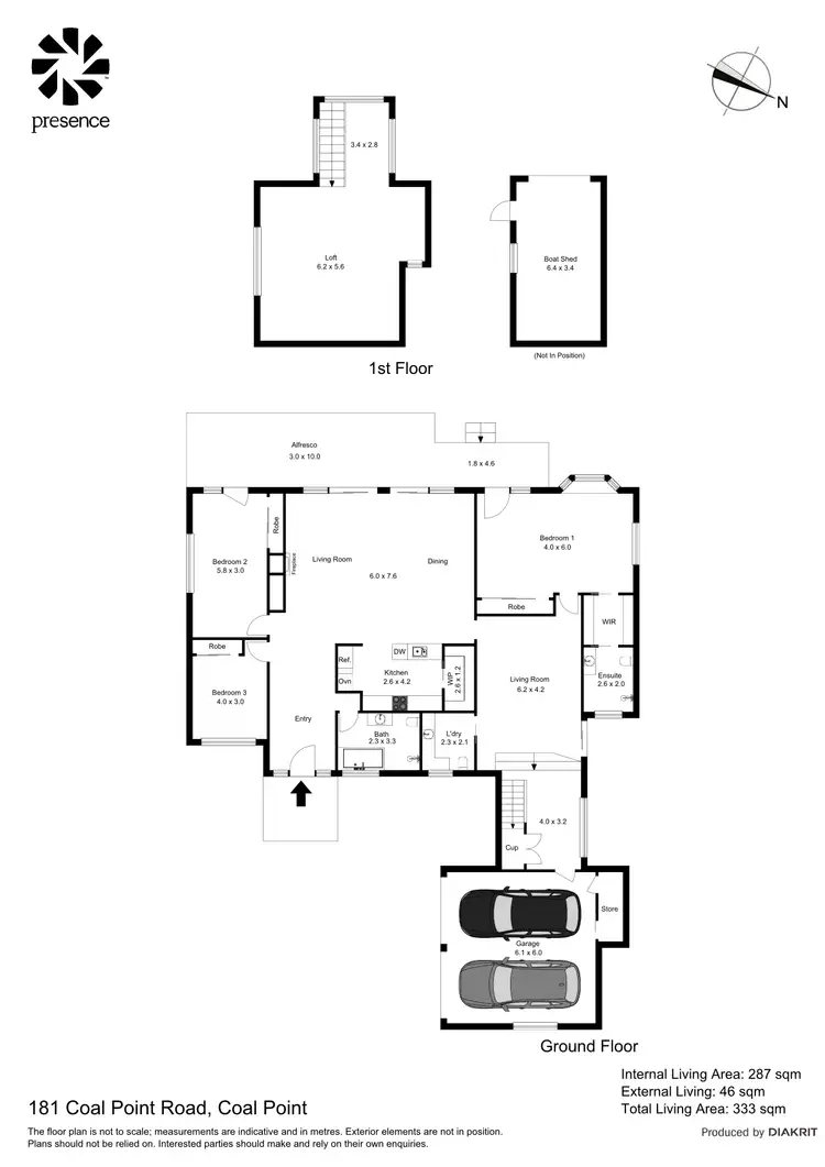Floorplan of Homely house listing, 181 Coal Point Road, Coal Point NSW 2283
