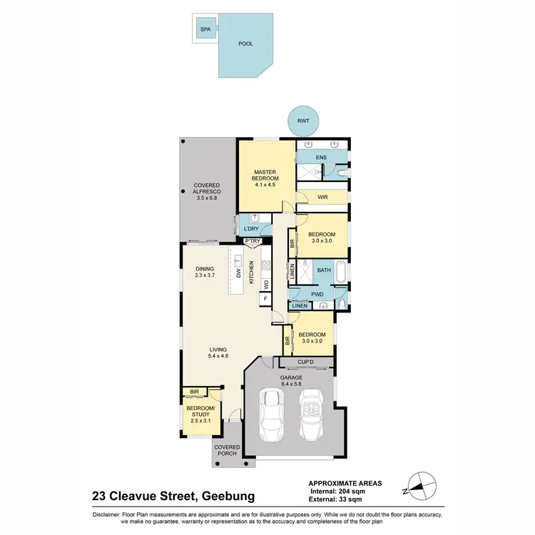 Floorplan of Homely house listing, 23 Cleavue Street, Geebung QLD 4034