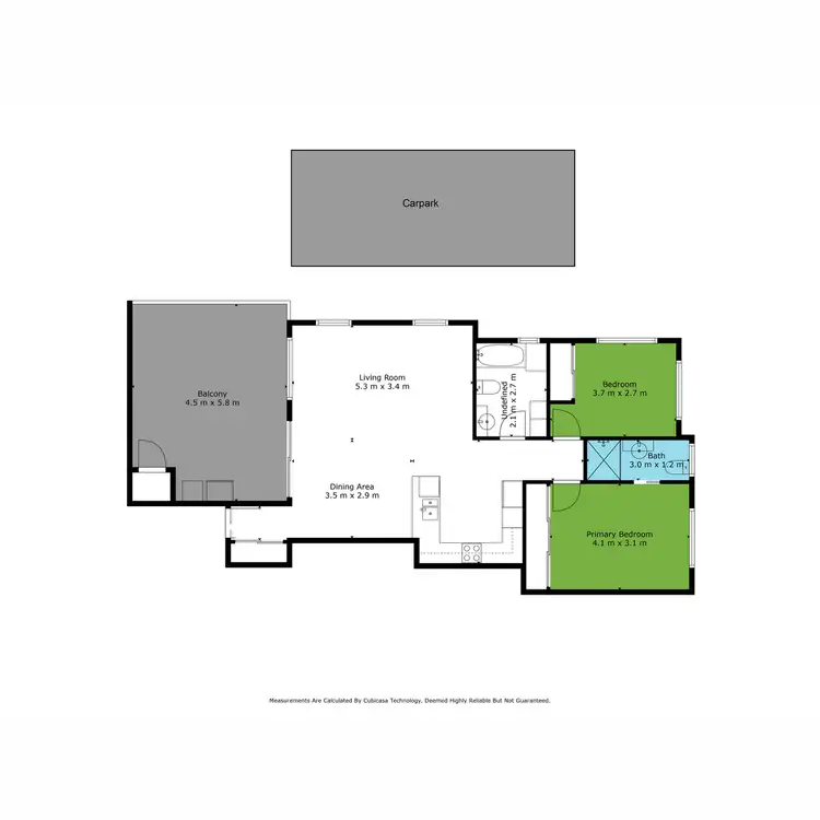 Floorplan of Homely unit listing, 4/21 Gainsborough Street, Moorooka QLD 4105