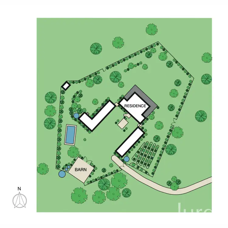 Floorplan of Homely rural property listing, 557 Paterson Road, Bolwarra Heights NSW 2320