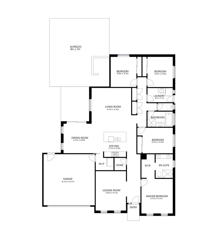 Floorplan of Homely house listing, 30 Yarrabee Drive, Wirlinga NSW 2640