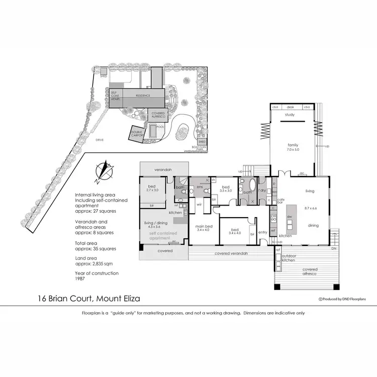 Floorplan of Homely house listing, 16 Brian Court, Mount Eliza VIC 3930