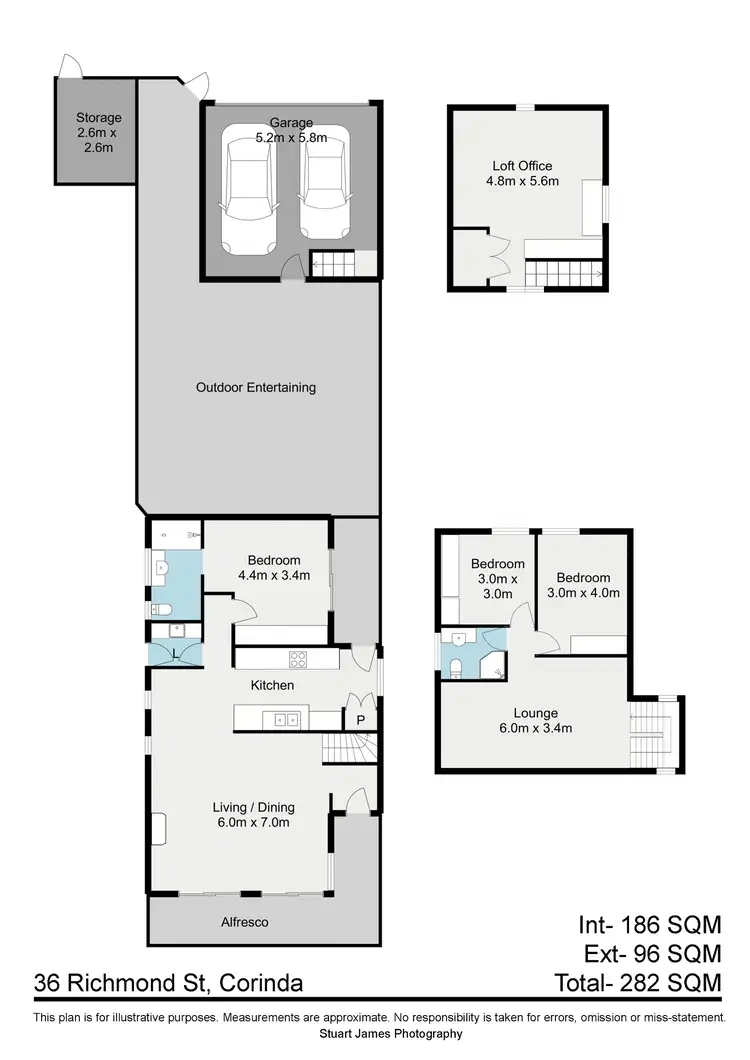 Floorplan of Homely house listing, 36 Richmond Street, Corinda QLD 4075