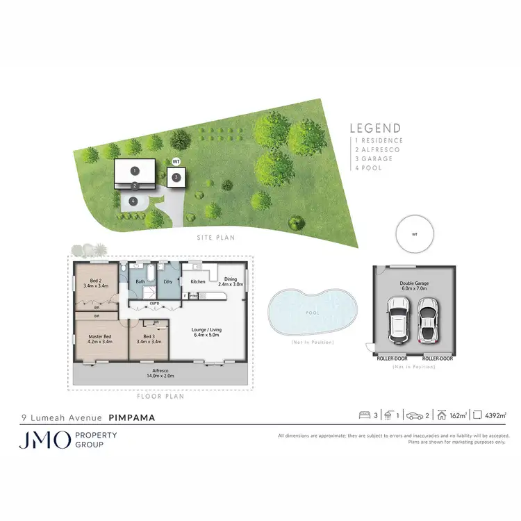 Floorplan of Homely rural property listing, 9 Lumeah Avenue, Pimpama QLD 4209