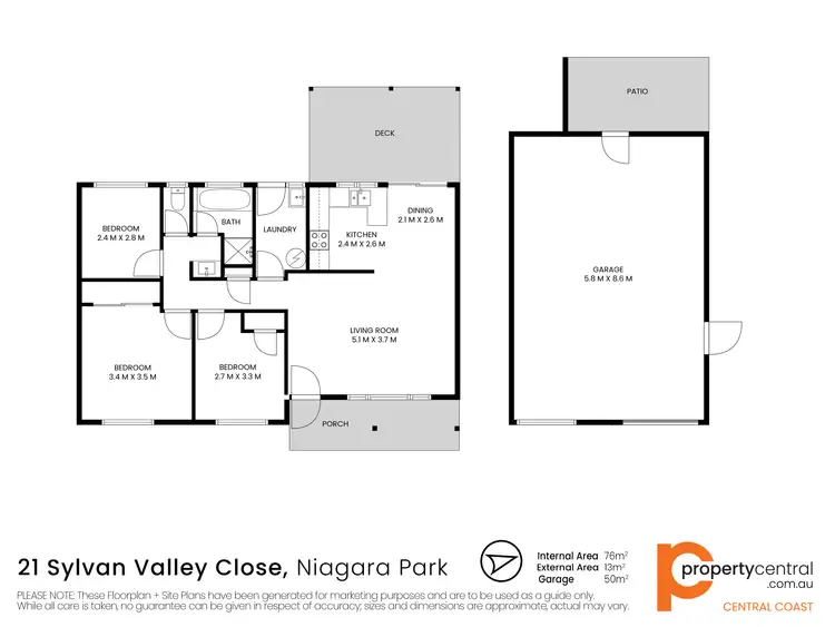 Floorplan of Homely house listing, 21 Sylvan Valley Close, Niagara Park NSW 2250