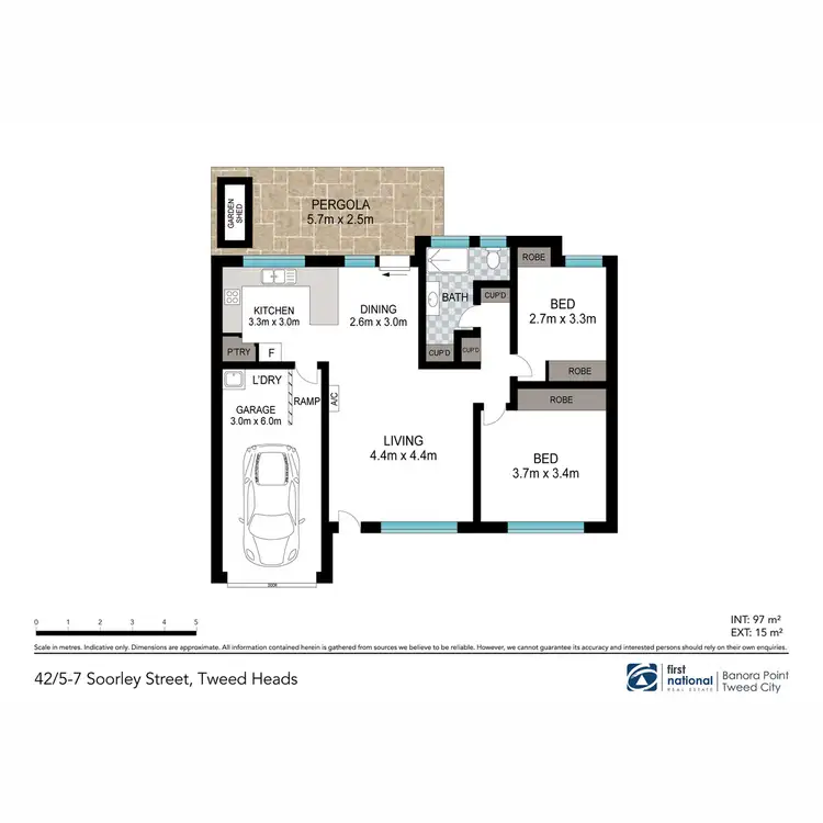 Floorplan of Homely villa listing, 42/5-7 Soorley Street, Tweed Heads South NSW 2486