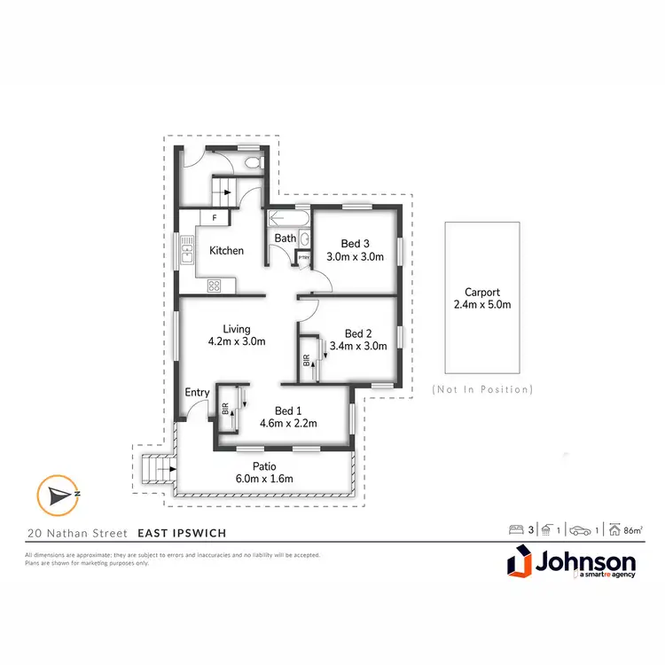 Floorplan of Homely house listing, 20 Nathan Street, East Ipswich QLD 4305