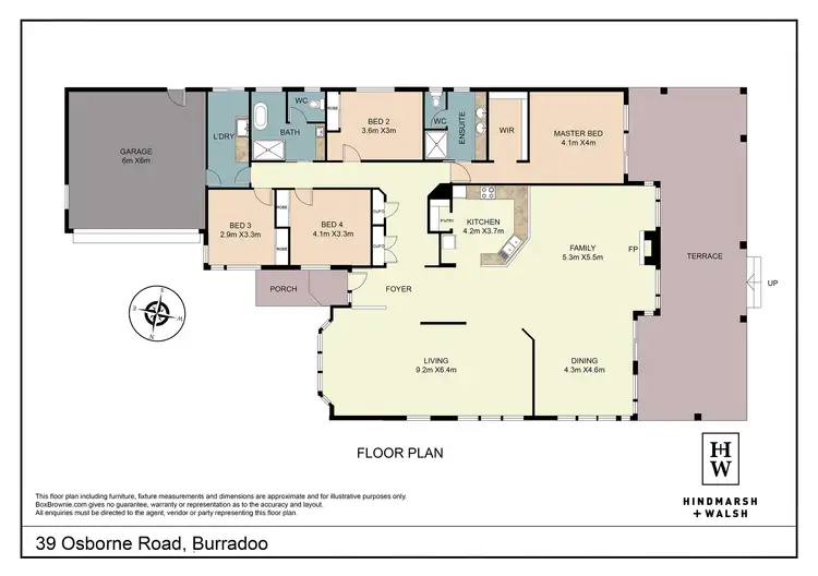 Floorplan of Homely house listing, 39 Osborne Road, Burradoo NSW 2576