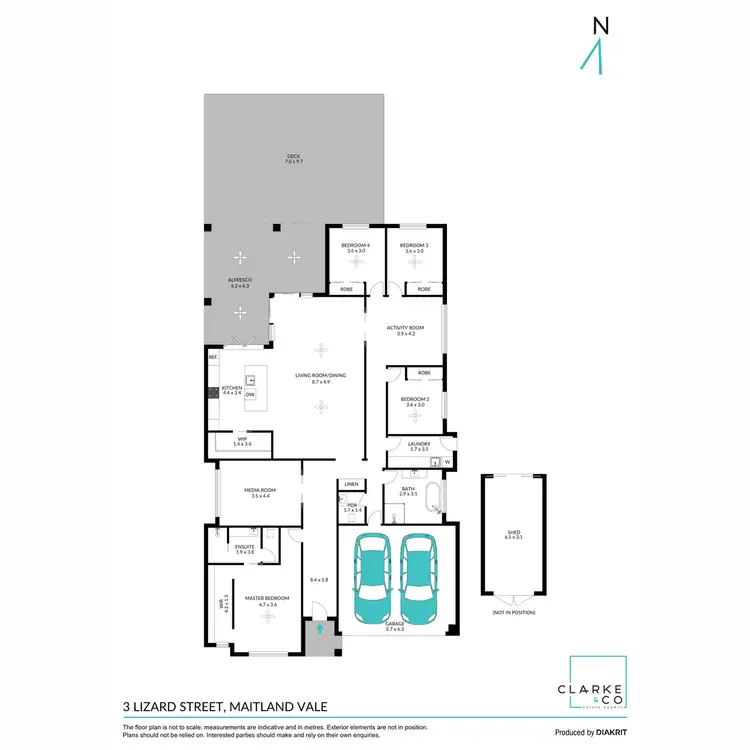 Floorplan of Homely house listing, 3 Lizard Street, Maitland Vale NSW 2320