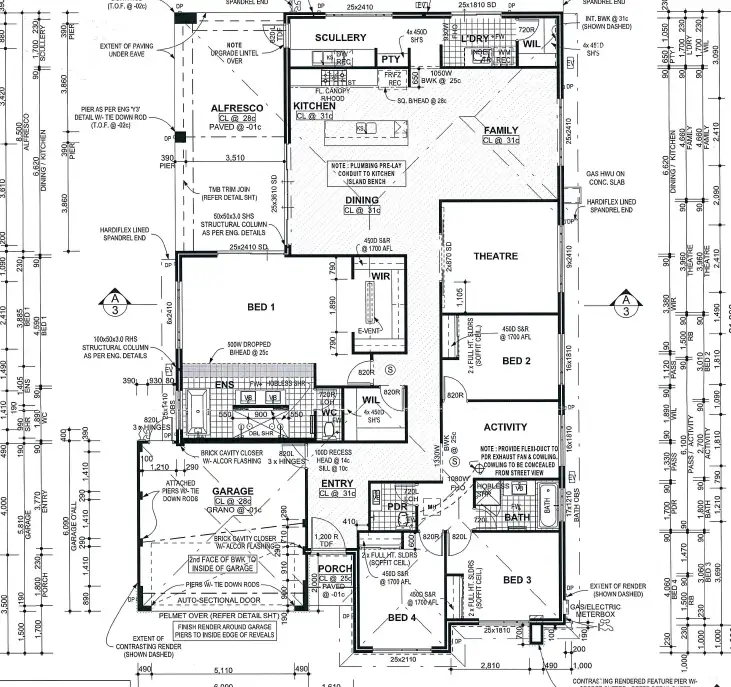 Floorplan of Homely house listing, 26 Skyline Boulevard, Whitby WA 6123