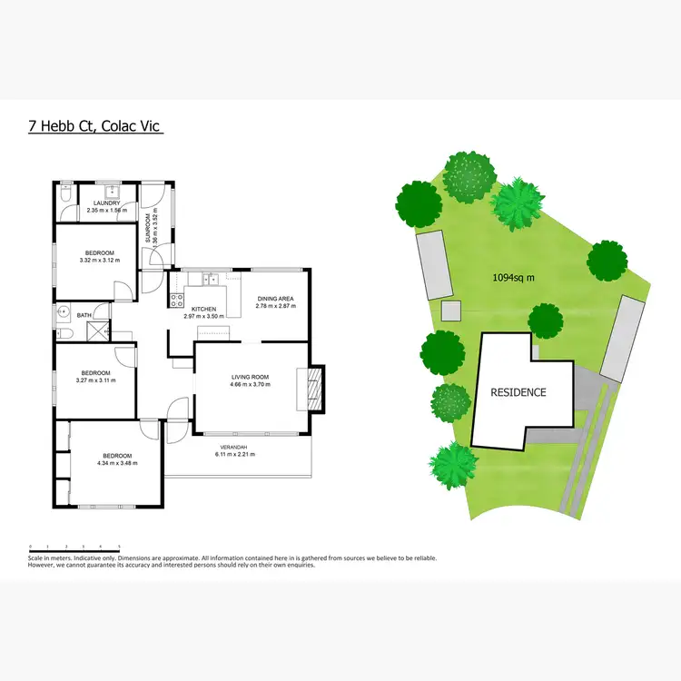 Floorplan of Homely house listing, 7 Hebb Court, Colac VIC 3250