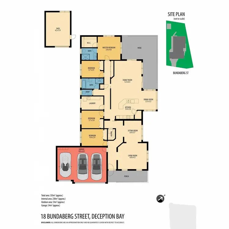 Floorplan of Homely house listing, 18 Bundaberg Street, Deception Bay QLD 4508