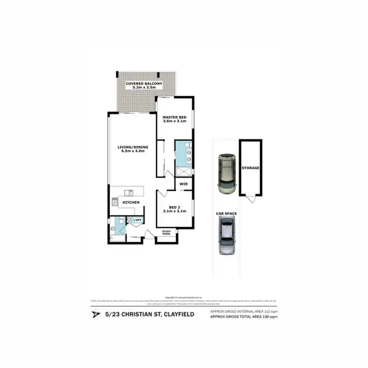 Floorplan of Homely apartment listing, 5/23 Christian Street, Clayfield QLD 4011