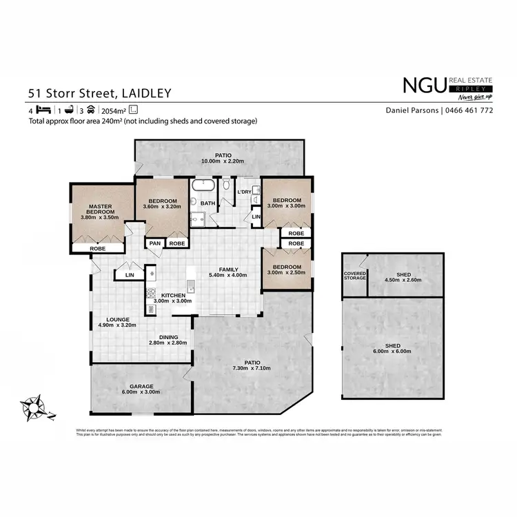 Floorplan of Homely house listing, 51 Storr Street, Laidley QLD 4341