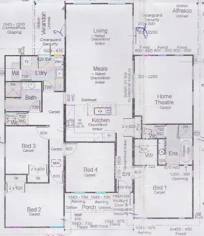 Floorplan of Homely house listing, 9 Dardadine Road, Williams WA 6391