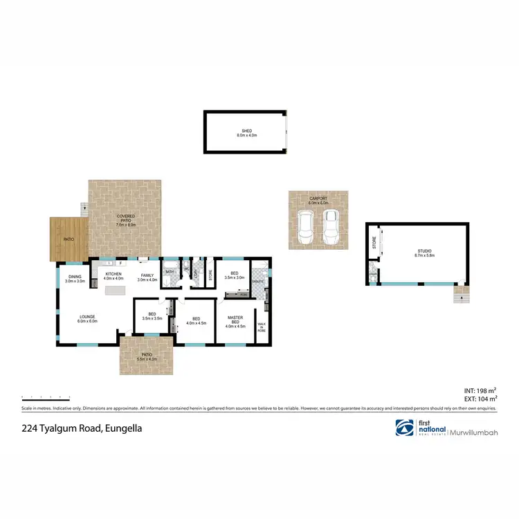 Floorplan of Homely rural property listing, 224 Tyalgum Road, Eungella NSW 2484