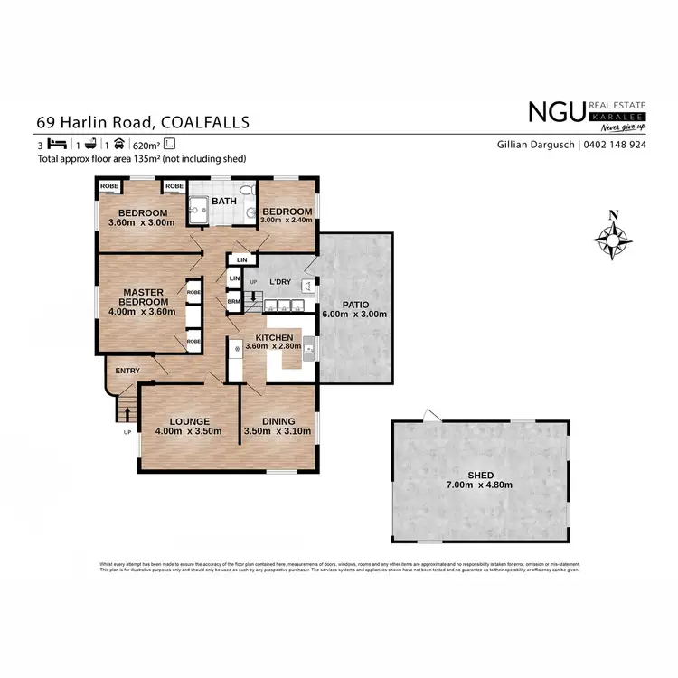 Floorplan of Homely house listing, 69 Harlin Road, Coalfalls QLD 4305