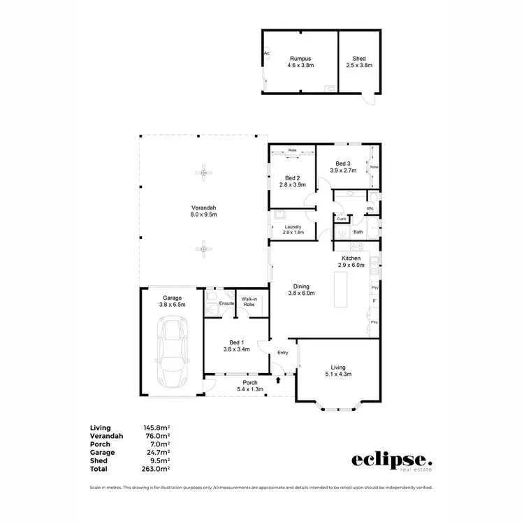 Floorplan of Homely house listing, 30 Galaxy Way, Athelstone SA 5076