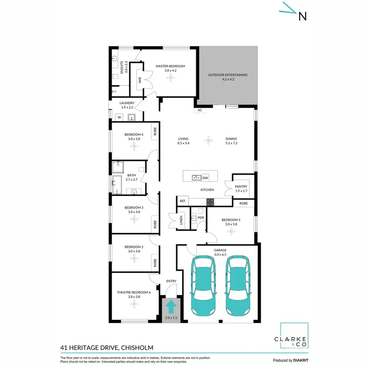 Floorplan of Homely house listing, 41 Heritage Drive, Chisholm NSW 2322