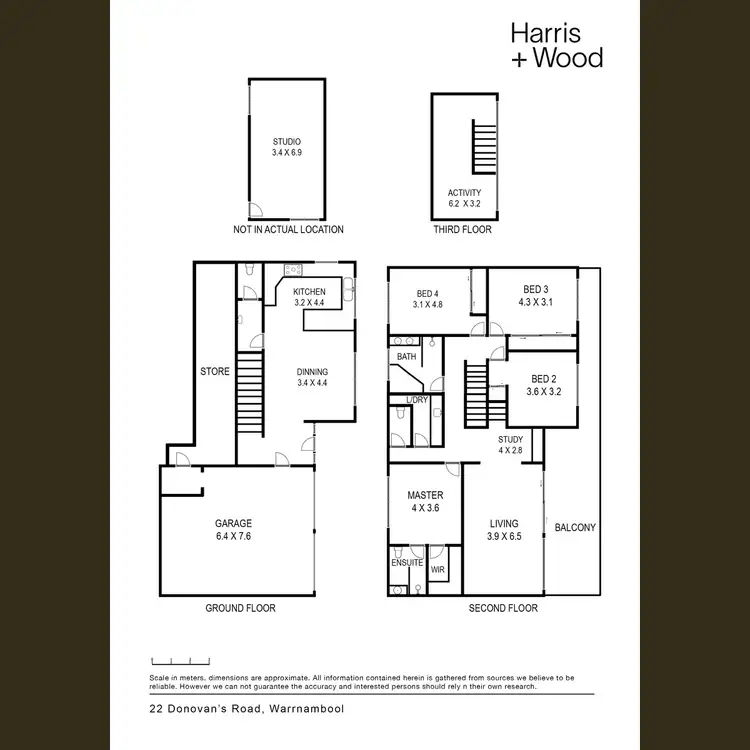 Floorplan of Homely house listing, 22 Donovans Road, Warrnambool VIC 3280