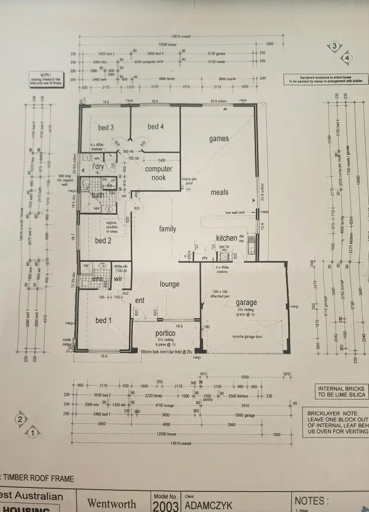 Floorplan of Homely house listing, 54 Bennett Street, Caversham WA 6055