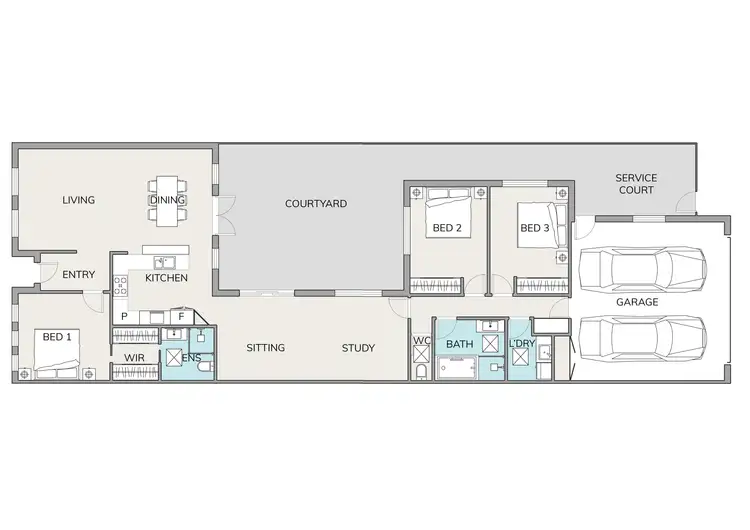 Floorplan of Homely house listing, 229 Anthony Rolfe Avenue, Gungahlin ACT 2912