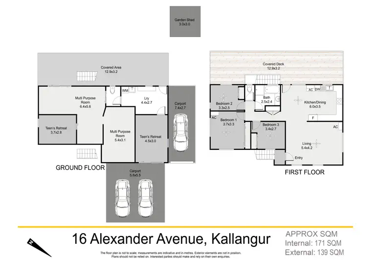 Floorplan of Homely house listing, 16 Alexander Avenue, Kallangur QLD 4503