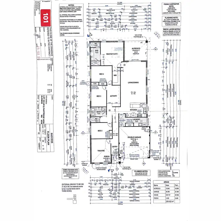 Floorplan of Homely house listing, 14 Partridge View, Alkimos WA 6038
