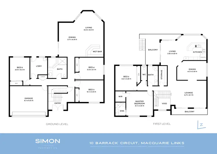Floorplan of Homely house listing, 10 Barrack Circuit, Macquarie Links NSW 2565