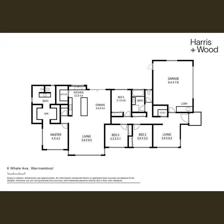 Floorplan of Homely house listing, 6 Whale Avenue, Warrnambool VIC 3280