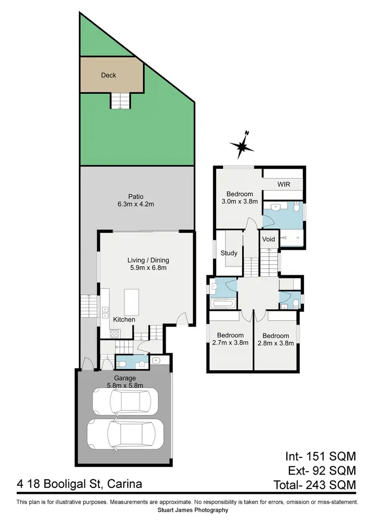 Floorplan of Homely townhouse listing, 4/18 Booligal Street, Carina QLD 4152