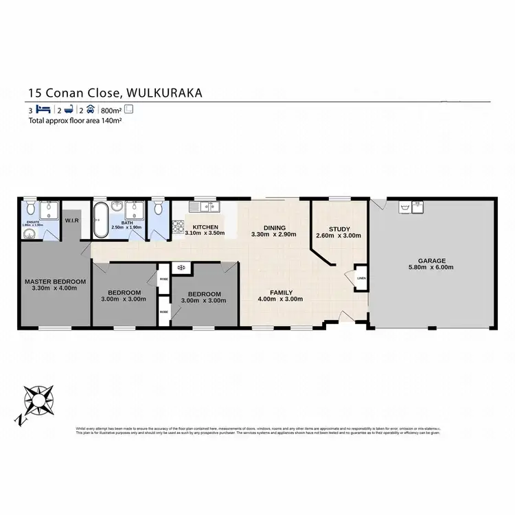 Floorplan of Homely house listing, 15 Conan Close, Wulkuraka QLD 4305