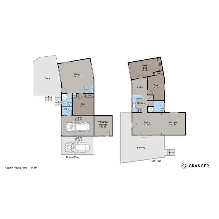Floorplan of Homely house listing, 5 Wonga Lane, Mccrae VIC 3938