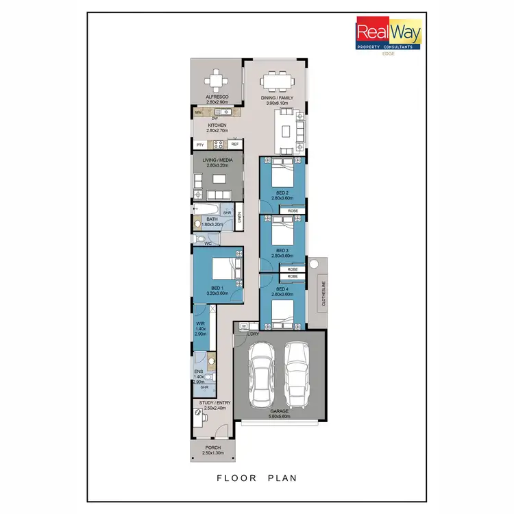 Floorplan of Homely house listing, 31 Barham Way, Spring Mountain QLD 4300