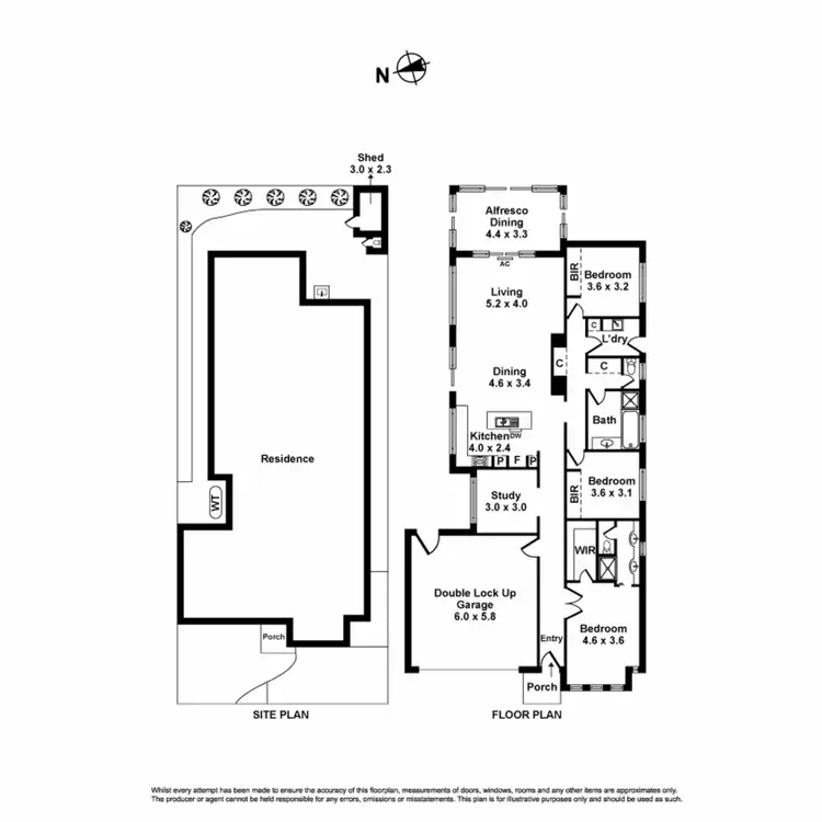 Floorplan of Homely house listing, 28 Clementson Drive, Caroline Springs VIC 3023