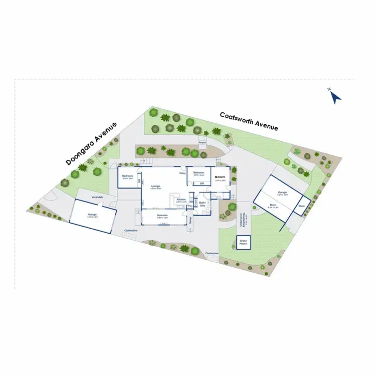 Floorplan of Homely house listing, 24 Doongara Avenue, St Leonards VIC 3223