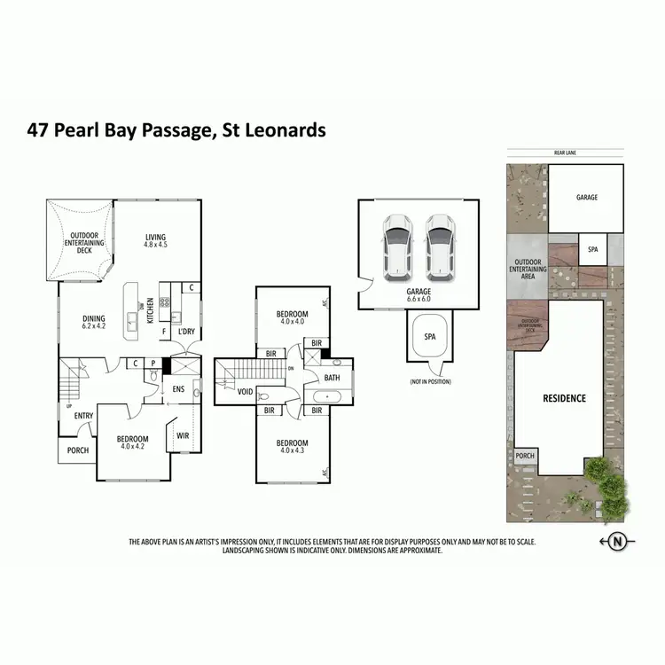 Floorplan of Homely house listing, 47 Pearl Bay Passage, St Leonards VIC 3223