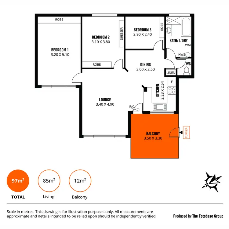 Floorplan of Homely unit listing, 13/197-201 Anzac Highway, Plympton SA 5038