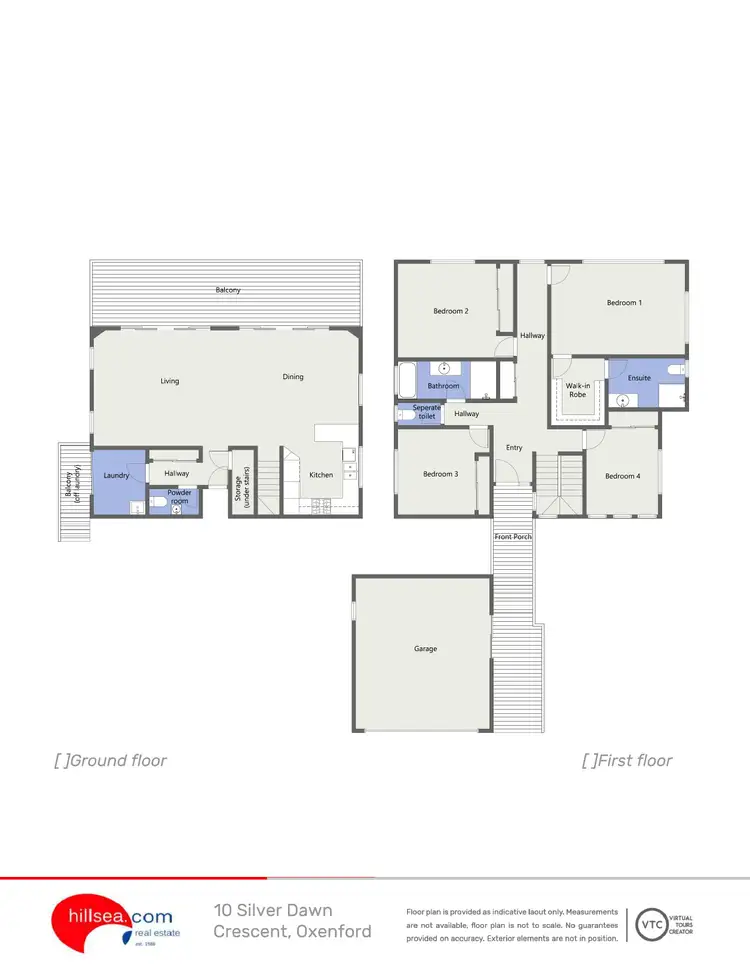 Floorplan of Homely house listing, 10 Silver Dawn Crescent, Oxenford QLD 4210