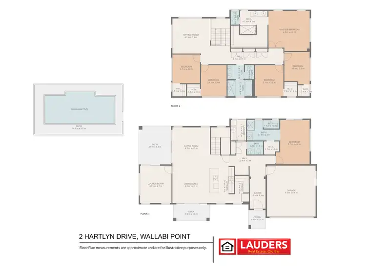 Floorplan of Homely house listing, 2 Hartlyn Drive, Wallabi Point NSW 2430