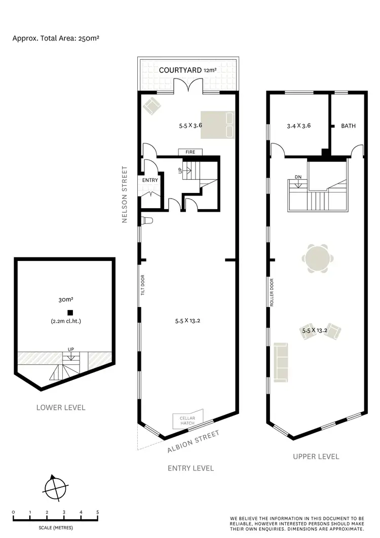 Floorplan of Homely warehouse listing, 13 Nelson Street, Annandale NSW 2038