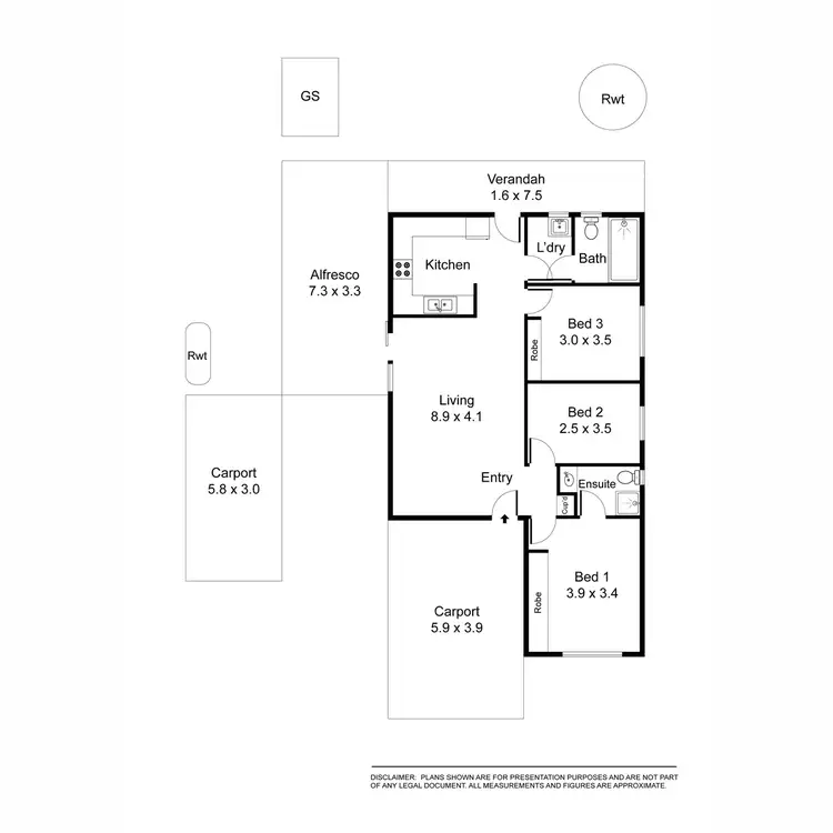 Floorplan of Homely house listing, 7/6 Laurel Court, Strathalbyn SA 5255