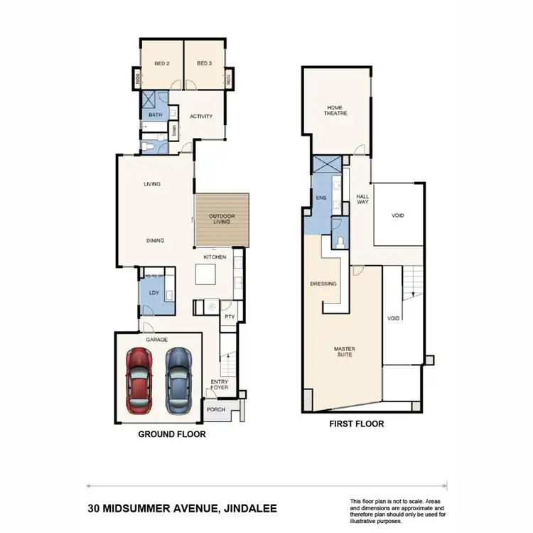 Floorplan of Homely house listing, 30 Midsummer Avenue, Jindalee WA 6036
