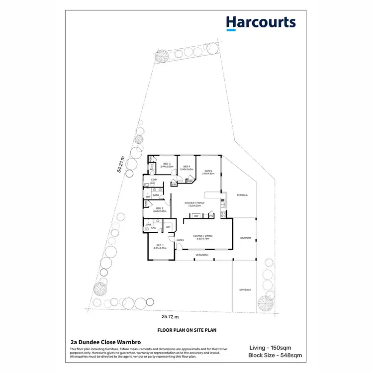 Floorplan of Homely house listing, 2a Dundee Close, Warnbro WA 6169