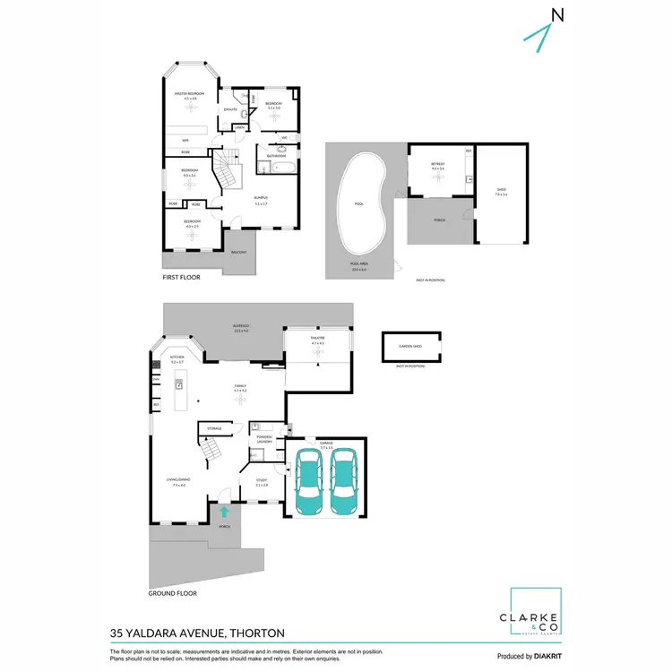 Floorplan of Homely house listing, 35 Yaldara Avenue, Thornton NSW 2322