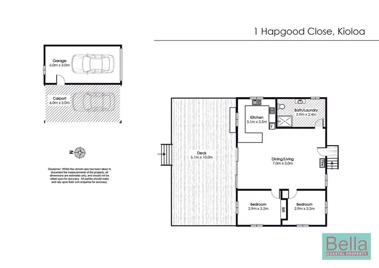 Floorplan of Homely house listing, 1 Hapgood Close, Kioloa NSW 2539
