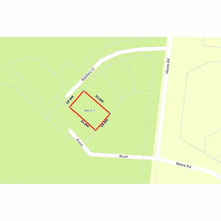 Floorplan of Homely land listing, 7 Baddely Close, Kewarra Beach QLD 4879