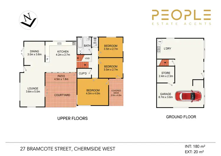 Floorplan of Homely house listing, 27 Bramcote Street, Chermside West QLD 4032