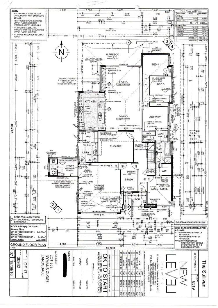 Floorplan of Homely house listing, 6 Nymans Close, Landsdale WA 6065
