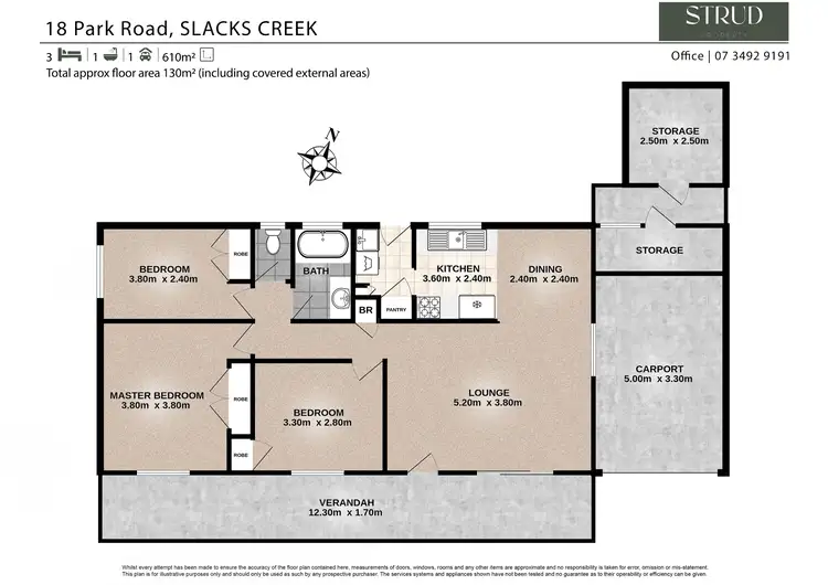 Floorplan of Homely house listing, 18 Park Road, Slacks Creek QLD 4127